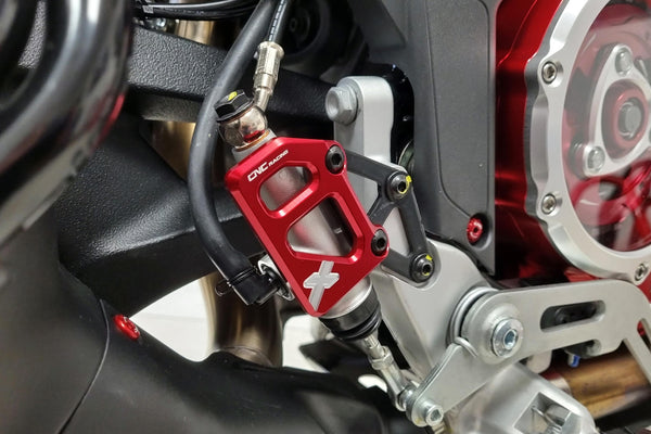 CNC RACING | Rear brake master cylinder protector Ducati DesertX