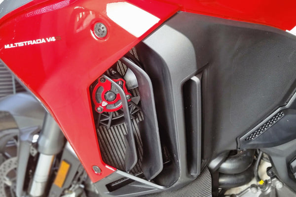 CNC RACING | Radiator fan protector Ducati Multistrada V4