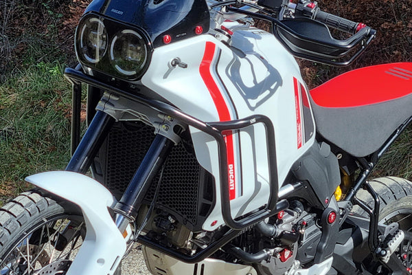 CNC RACING | Engine guard in steel tubes Ducati DesertX