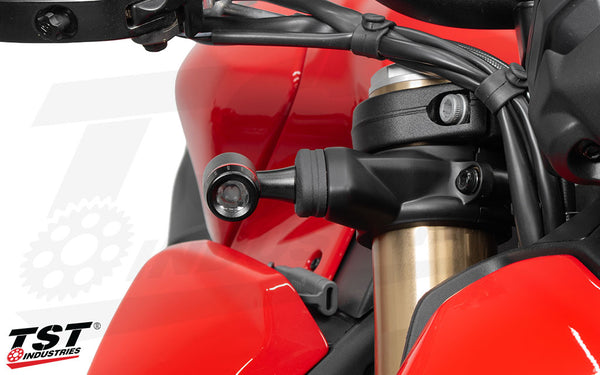 TST Pod Turn Signal Mount Adapter Kit 5 - Ducati