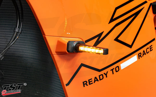 TST Front Pod Turn Signal Mount Adapter for KTM 990 RC R 2026+
