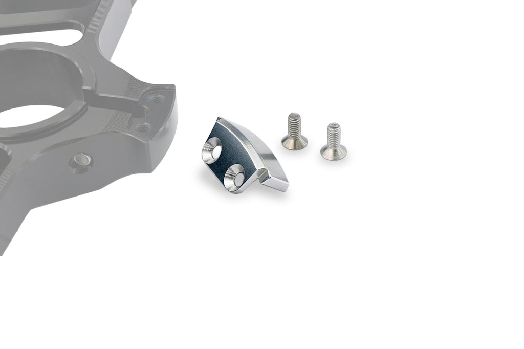 CNC RACING | Triple clamps Ducati - Extension for steering lock