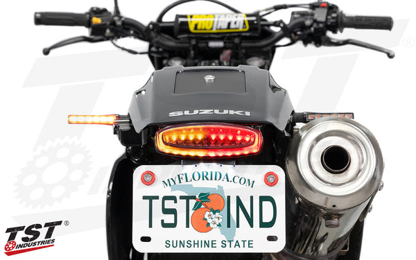 TST Rear Pod Turn Signal Mounting Kit for Suzuki DR650