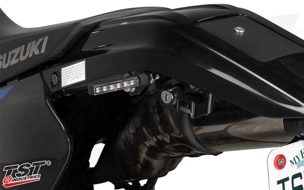 TST Rear Pod Turn Signal Mounting Kit for Suzuki DR650