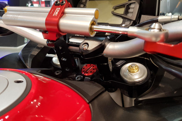 CNC RACING | Handlebar clamp full kit Ducati Multistrada