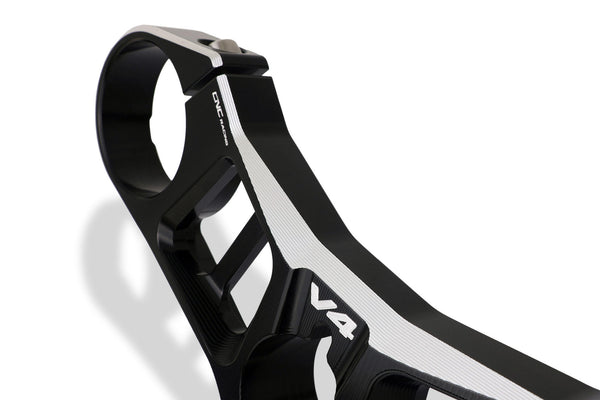 CNC RACING | Triple clamps Ducati Panigale V4 - Top yoke - BICOLOR