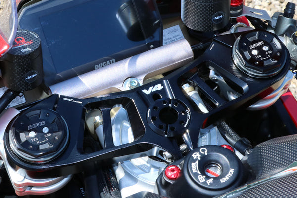 CNC RACING | Triple clamps Ducati Panigale V4 - Top yoke