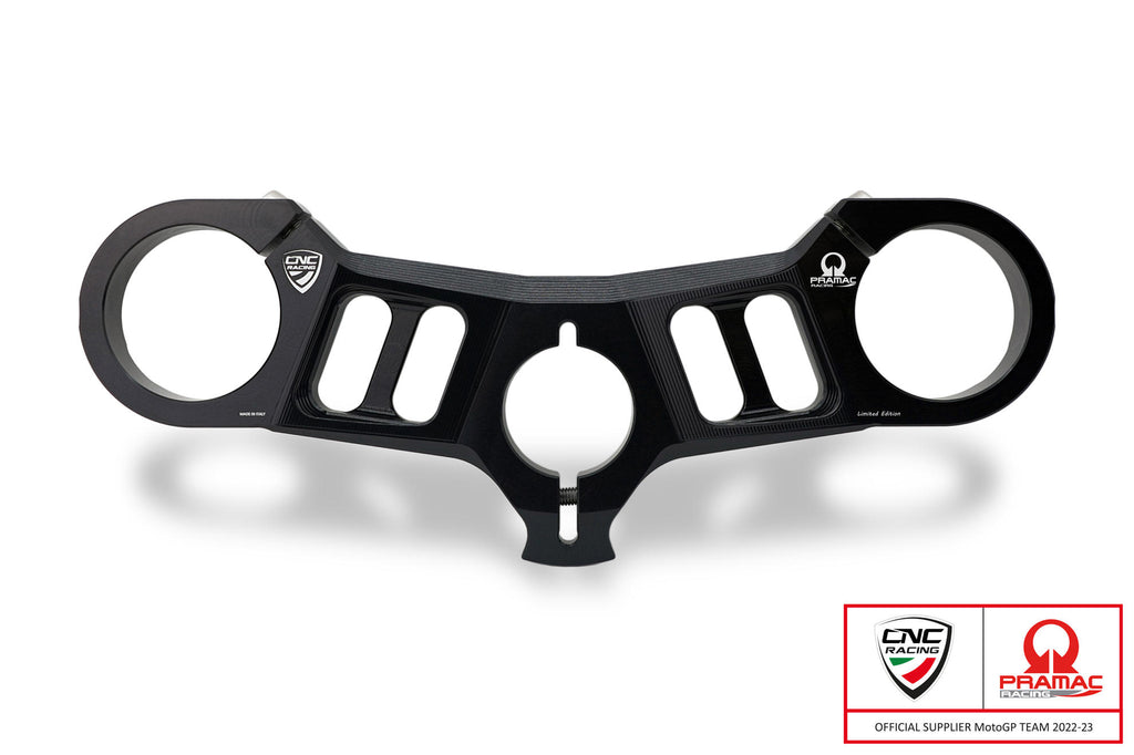 CNC RACING | Triple clamps Ducati Panigale 899 959 1199 1299 - Top yoke - Pramac Racing Limited Edition