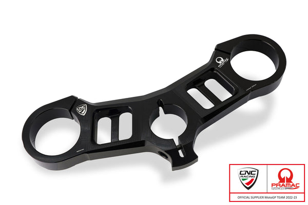 CNC RACING | Triple clamps Ducati 955 Panigale V2 - Top yoke - Pramac Racing Limited Edition