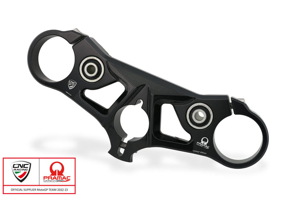 CNC RACING | Triple clamps Ducati Streetfighter V4 - Top yoke - Pramac Racing Limited Edition
