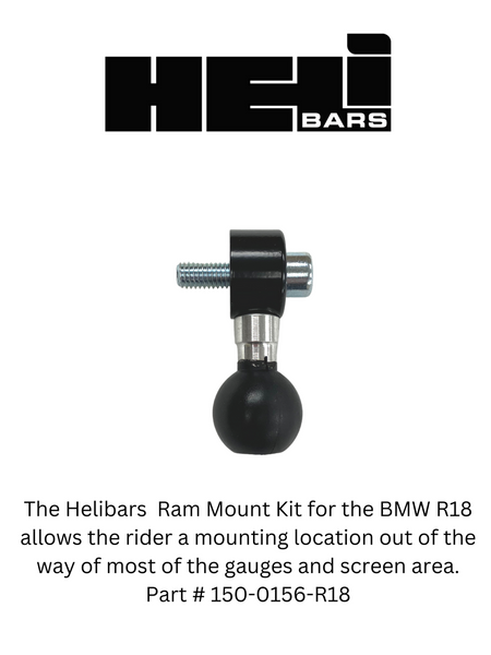 HeliBars BMW R18B Transcontinental Bagger Tour Commander 2022+