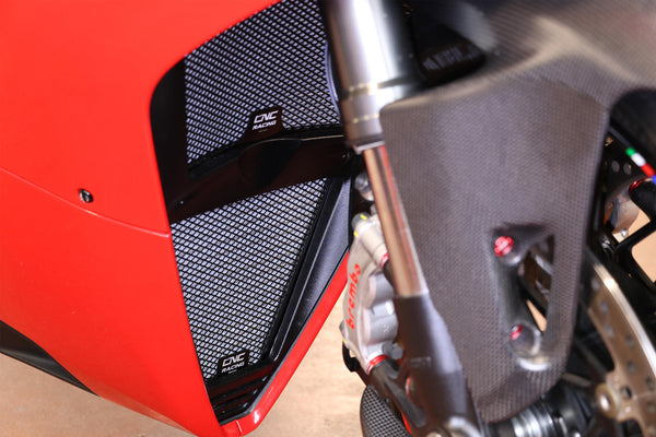 CNC RACING | Radiator guard Ducati Panigale V4