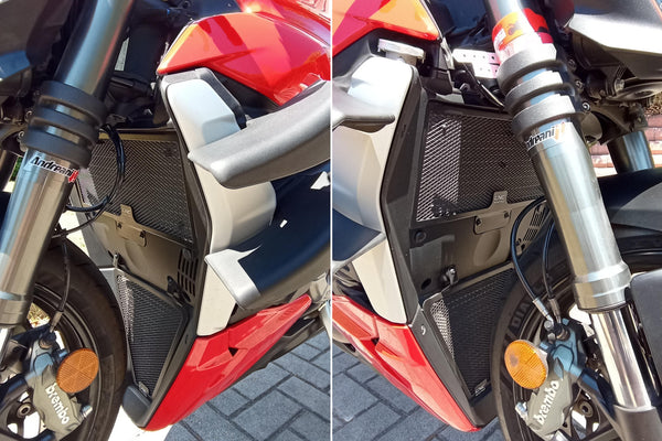 CNC RACING | Radiator guard Ducati Streetfighter V2