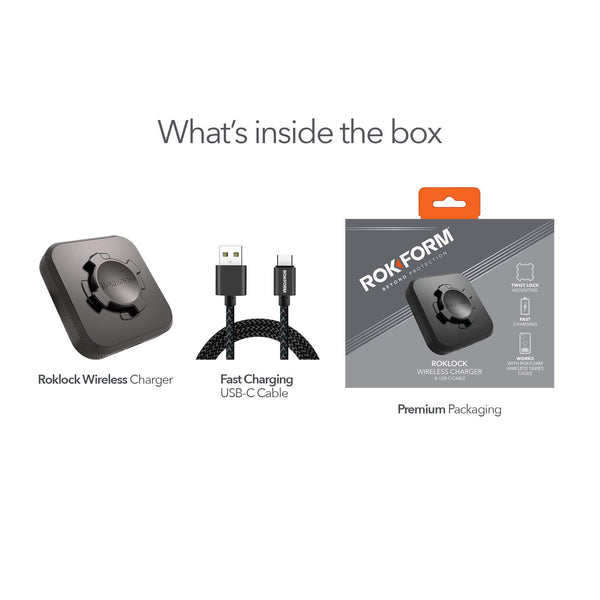 ROKFORM RokLock® Wireless Charger