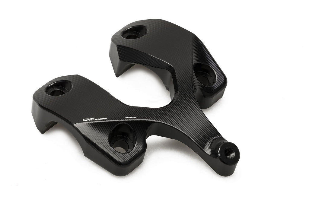 CNC RACING | Steering damper kit - handlebar top clamp Ducati Monster 1200