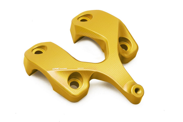 CNC RACING | Steering damper kit - handlebar top clamp Ducati Monster 1200