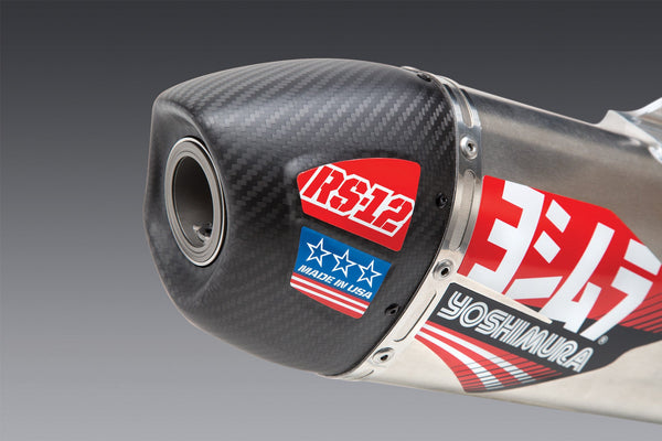 KX250/X 21-24 RS12 Full Exhaust / Aluminum Muffler