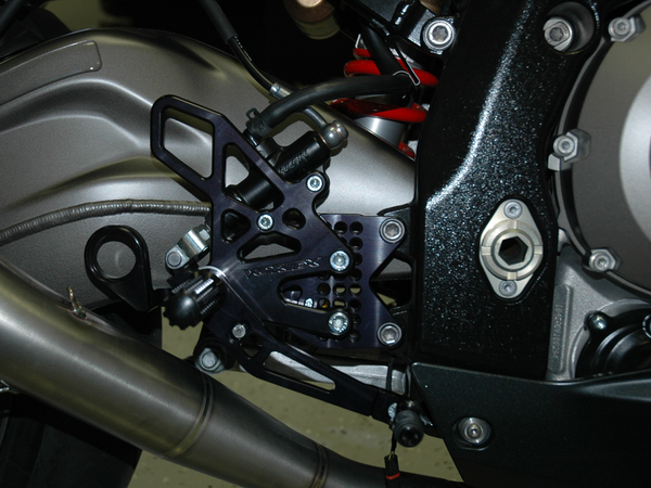 Vortex RS188K Adjustable Rearsets — BMW S 1000 RR / S 1000 RR HP4 Wheels / S 1000 XR