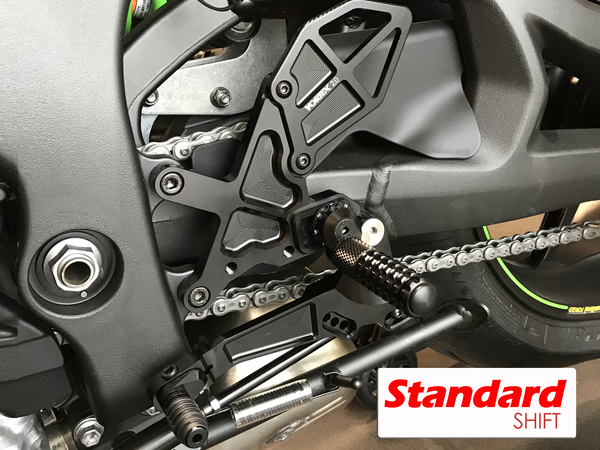 Vortex RS403K Adjustable Rearsets — Kawasaki Ninja ZX-10R (ZX1000) / Ninja ZX-10RR (ZX1000)