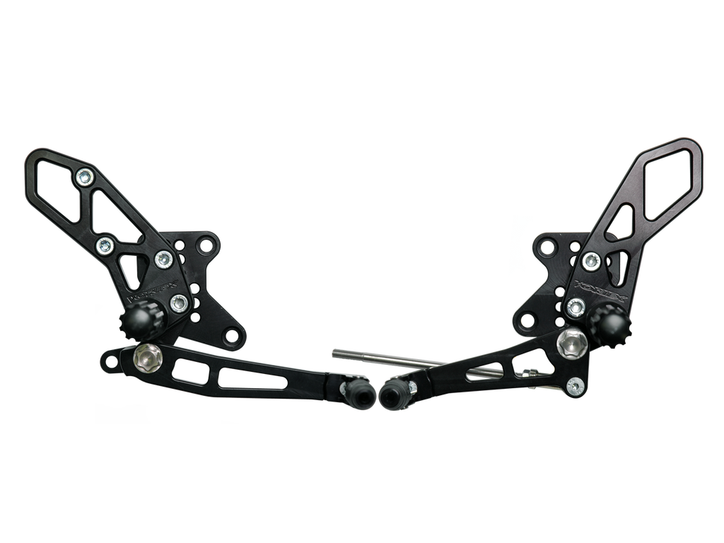 Vortex RS424K Adjustable Rearsets — Kawasaki Ninja 250 (EX250) / Ninja 300 (EX300)