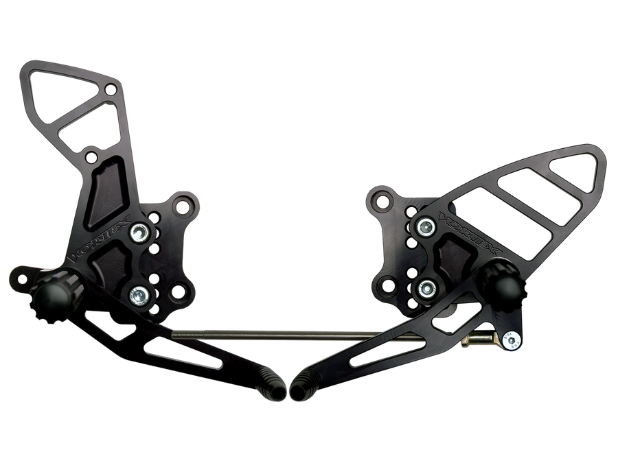 Vortex RS503K Adjustable Rearsets — Suzuki GSX-R1000 / GSX-R600 / GSX-R750