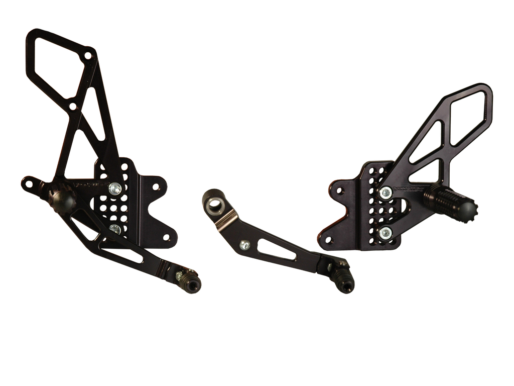 Vortex RS553K Adjustable Rearsets — Suzuki GSX-R600 / GSX-R750