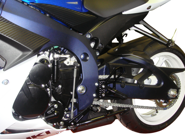 Vortex RS582K Adjustable Rearsets — Suzuki GSX-R600 / GSX-R750