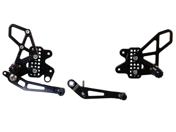 Vortex RS582K Adjustable Rearsets — Suzuki GSX-R600 / GSX-R750