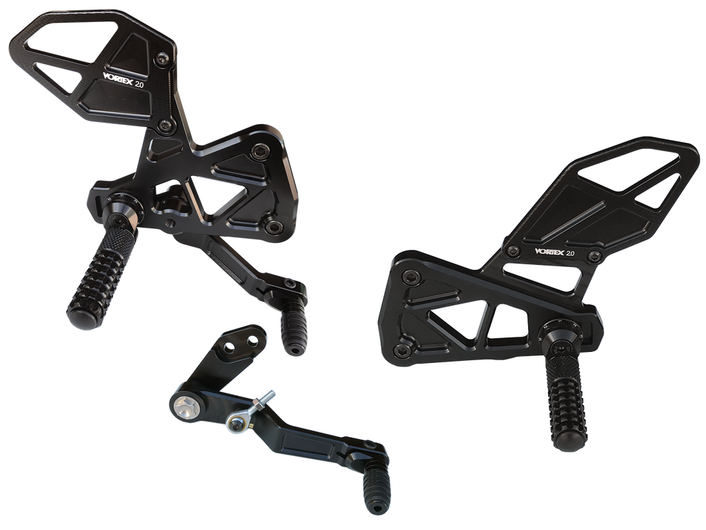 Vortex RS591K Adjustable Rearsets — Suzuki GSX-R1000 / GSX-R1000R