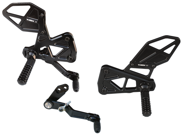Vortex RS591K Adjustable Rearsets — Suzuki GSX-R1000 / GSX-R1000R