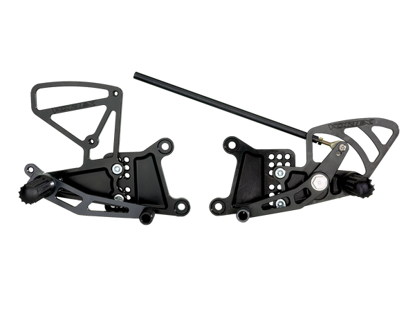 Vortex RS602K Adjustable Rearsets — Yamaha YZF-R6 / YZF-R6 S / YZF-R6 S Canada Version / YZF-R6 S Europe Version
