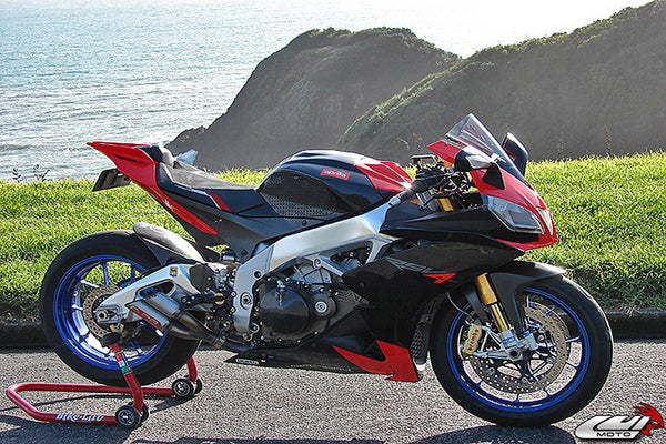 Aprilia | RSV4 09-20 | Team Italia Suede | Rider Seat Cover