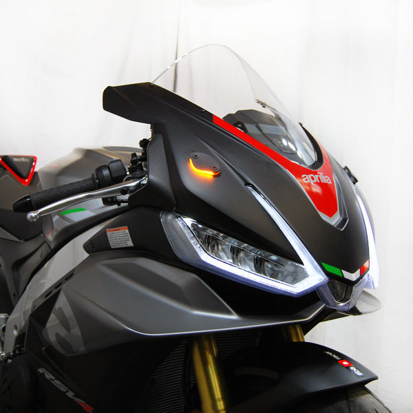 NRC Aprilia RSV4 Mirror Block Off Turn Signals (2021-2024) - Image 2