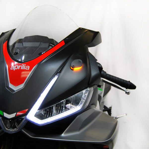 NRC Aprilia RSV4 Mirror Block Off Turn Signals (2021-2024) - Image 3