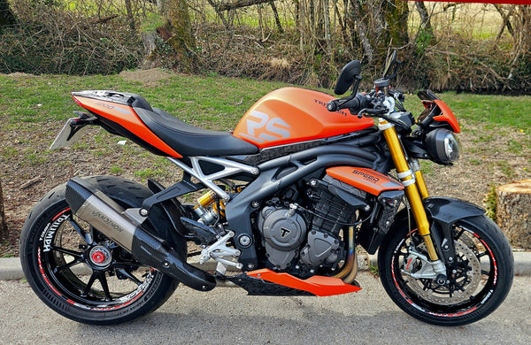 Triumph Speed Triple 1200RS & RR Titanium Slip-On Muffler 2021-2024