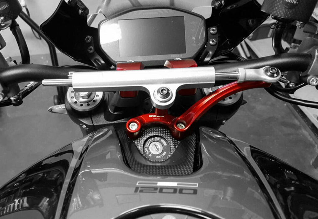 CNC RACING | Steering damper kit Ducati Monster 1200 R