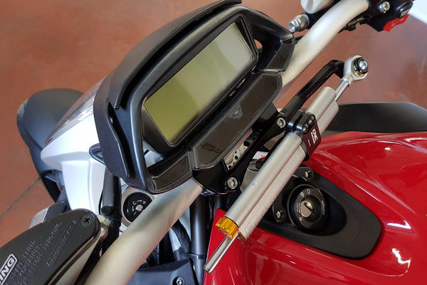 CNC RACING | STEERING DAMPER KIT MV AGUSTA BRUTALE 800 MY2016 - for CNC Racing handlebar bracket