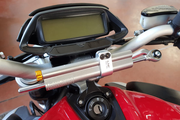 CNC RACING | STEERING DAMPER KIT MV AGUSTA BRUTALE 800 MY2016 - for CNC Racing handlebar bracket