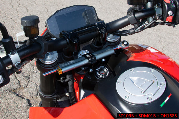 CNC RACING | Steering damper kit Ducati Hypermotard 950 / SP