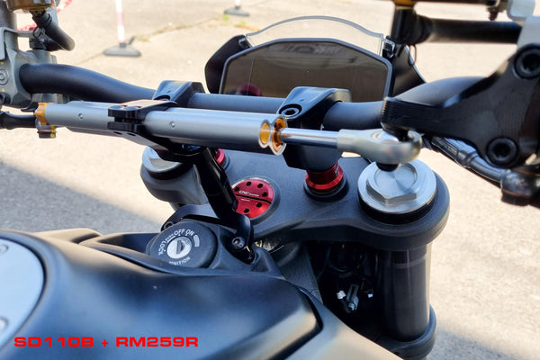CNC RACING | Steering damper kit Ducati Monster 937