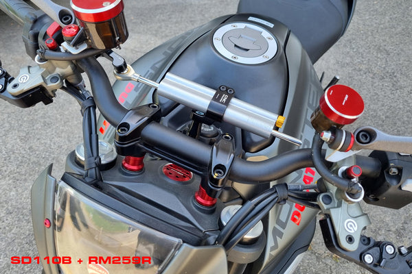 CNC RACING | Steering damper kit Ducati Monster 937