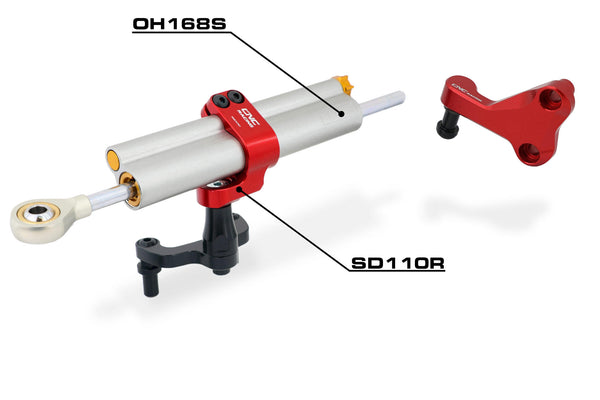 CNC RACING | Steering damper kit Ducati Monster 937