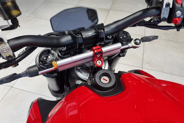 CNC RACING | Steering damper kit Ducati Streetfighter V4 and V2