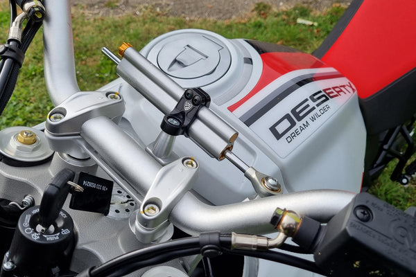 CNC RACING | Steering damper kit Ducati DesertX