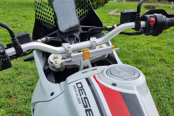 CNC RACING | Steering damper kit Ducati DesertX