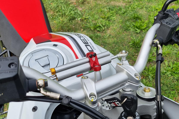 CNC RACING | Steering damper kit Ducati DesertX