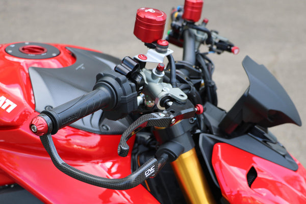 CNC RACING | Fluid oil reservoir brake-clutch 25 ml MONOCHROME included three outflow PRAMAC RACING Limited Edition
