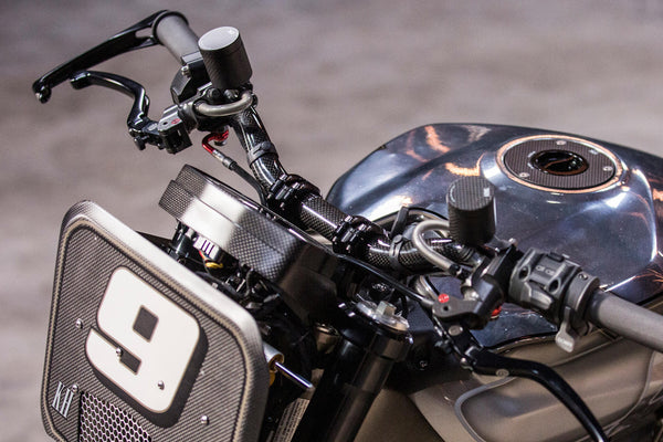 CNC RACING | Fluid reservoir rear brake and clutch 12 ml - carbon