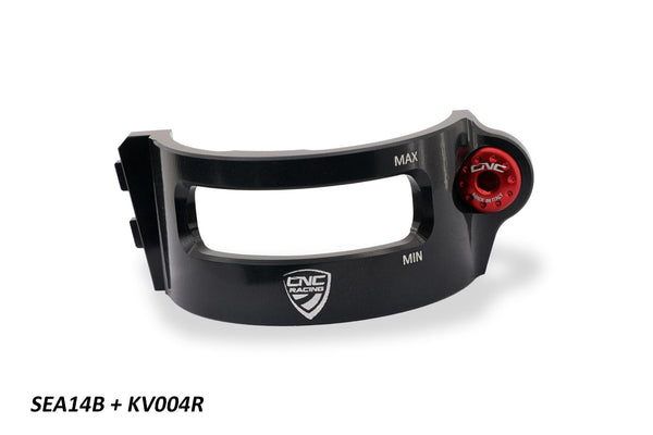 CNC RACING | Clamp for rear brake fluid tank Ducati Multistrada V4