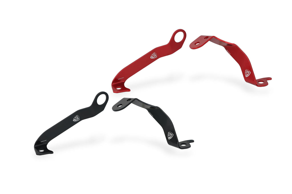 CNC RACING | Bracket kit for clutch and brake fluid tank Ducati Panigale V4